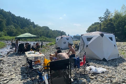 手ぶらで！！リバーサイドテントサウナ