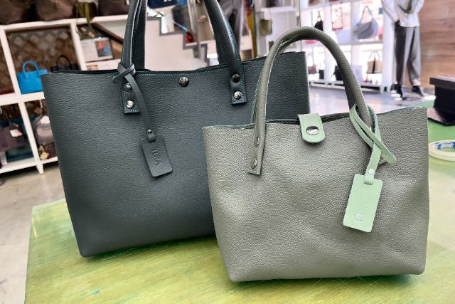 【オリジナルかばん作り】お好きな革で世界に一つだけのレザーバッグ作り体験！２～３時間