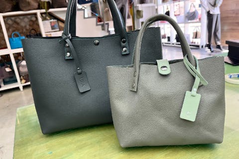 【オリジナルかばん作り】お好きな革で世界に一つだけのレザーバッグ作り体験！２～３時間