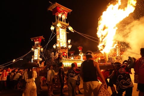 【7/4-5 能登町宇出津・あばれ祭】江戸時代から続く伝統ある大迫力のお祭りに参加して能登復興を応援！丸２日間の完全参加チケット！＊２日間限定！