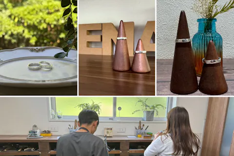 【淡路島・シルバーアクセサリー】本格的なシルバーリング作り！リングやペンダント・バングルからお選びいただけます