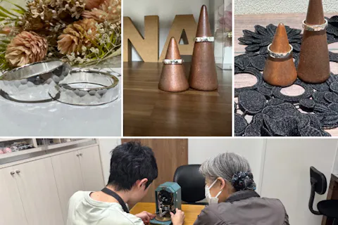 【淡路島・シルバーアクセサリー】本格的なシルバーリング作り！リングやペンダント・バングルからお選びいただけます