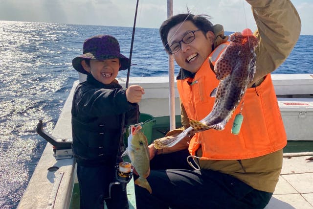 【沖縄・石垣島】釣り体験ツアー／半日　手ぶらでOK・3歳から乗船可能！