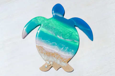 沖縄北谷】当日参加大歓迎！「ウミガメ型」レジンアート体験｜アソビュー！