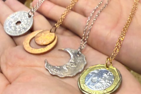 【福島初】世界のコインから作るコインネックレス体験　思い出をカタチに残そう♪