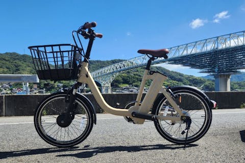suisui電動自転車　広島市で直接受け渡し◎お渡し25日迄 広島】レンタサイクル：全台電動アシスト自転車で江田島市のほか呉市