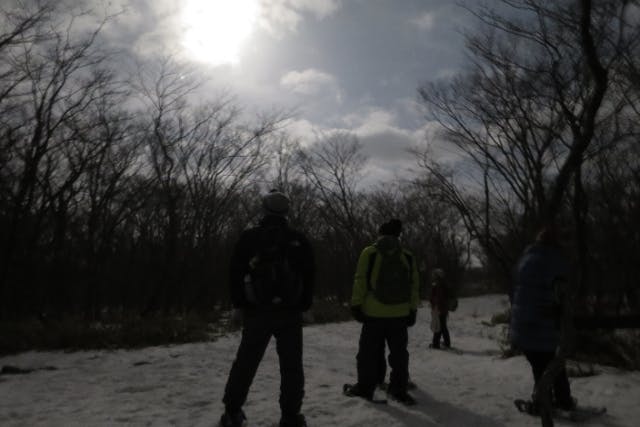 【1月特別プログラム】月明かりを楽しむナイトハイクスノーシュー