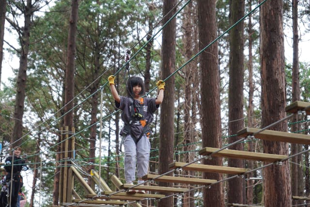 【長崎・大村・フォレストアドベンチャー】アドベンチャーコース