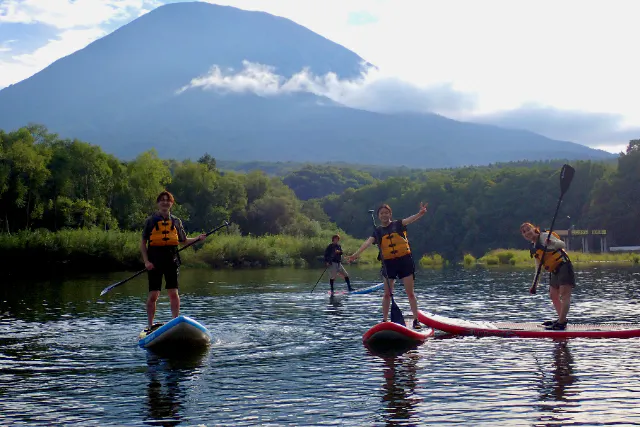 【SUP】ニセコ尻別川でのんびりSUP体験！！