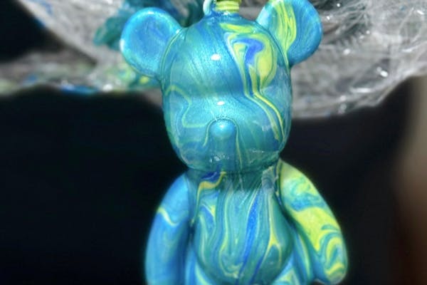 ポーリングアートで世界にひとつだけのアートベア・ラビット