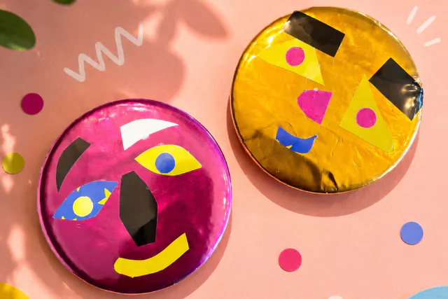 【久留米・気軽アート】世界にひとつ！ヘンナカオ缶バッジづくり体験