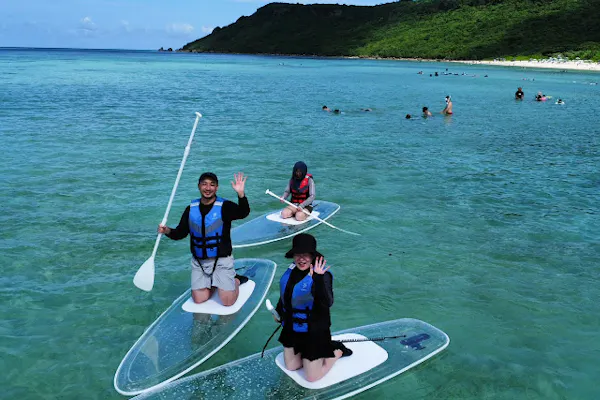 宮古島/新城海岸】ウミガメに会いに行くクリアサップツアー！ドローン