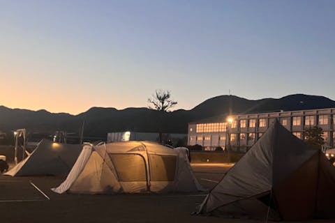 【静岡・清水区蒲原／宿泊キャンプ／期間限定】富士山×駿河湾を望む、絶好のロケーション｜ペットOK♪