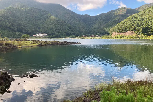【5/25(月)、5/26(火)開催】富士山にカルデラ！？～樹海の溶岩地形を精進湖に見に行こう～（釜畑×ガイドの語り×ジビエ