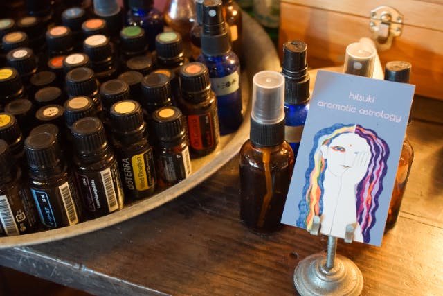 御師の家でオリジナルアロマ制作体験