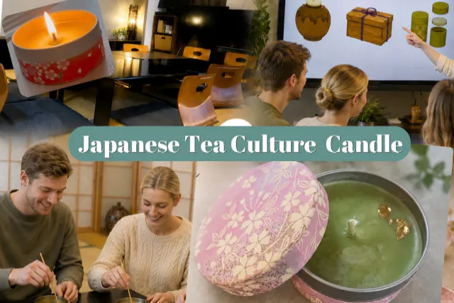 Create a Matcha Candle inspired by Japanese tea culture（日本の茶文化キャンドルづくり）