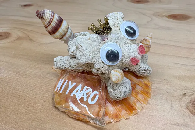 お子様でも作れる♪サンゴシーサー作り♪
