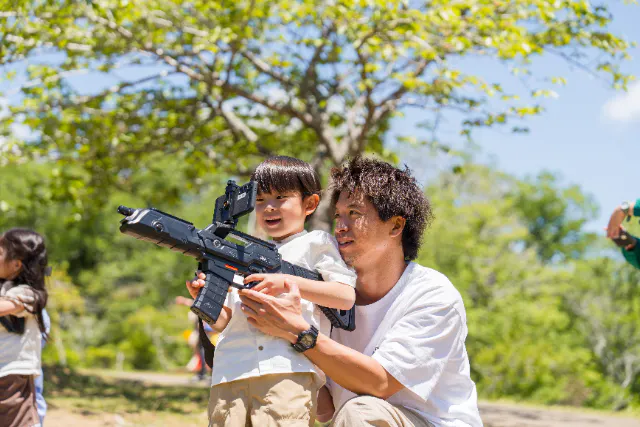 【アクティビティ(土日祝)】ARシューティング『ジュラシックハンター』