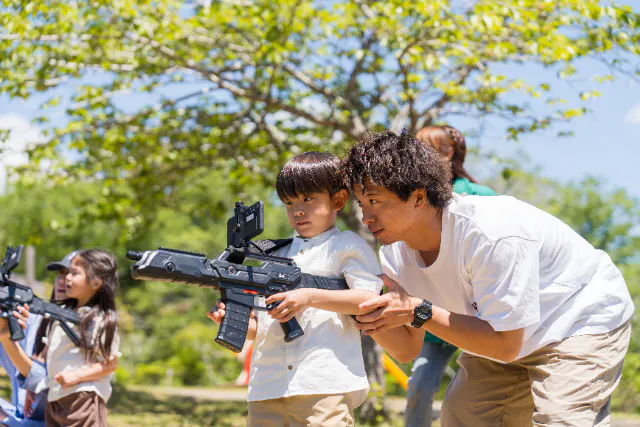 【アクティビティ(平日)】ARシューティング『ジュラシックハンター』