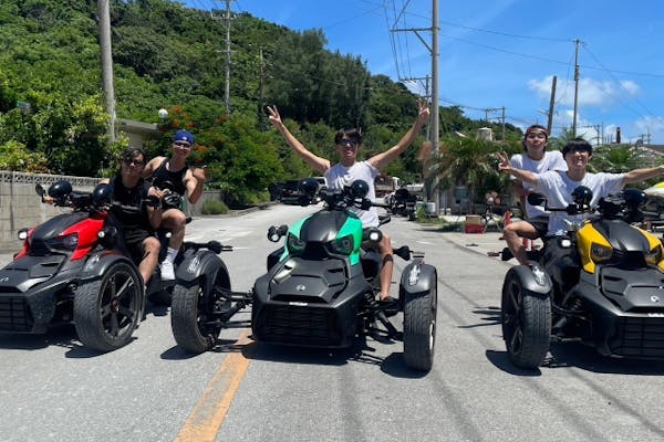 沖縄・名護】トライクレンタル3時間プラン（当日キャンセル無料