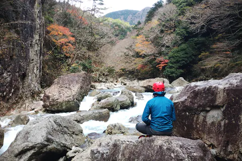 【広島・安芸太田・アクティビティ】絶景を求めて大冒険！アドベンチャートレッキング