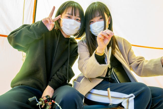 【北海道・石狩・ワカサギ釣り】無料送迎付き！プライベートテントで釣ってみる氷上わかさぎ釣り放題！充実の1日体験！(1組2名様)