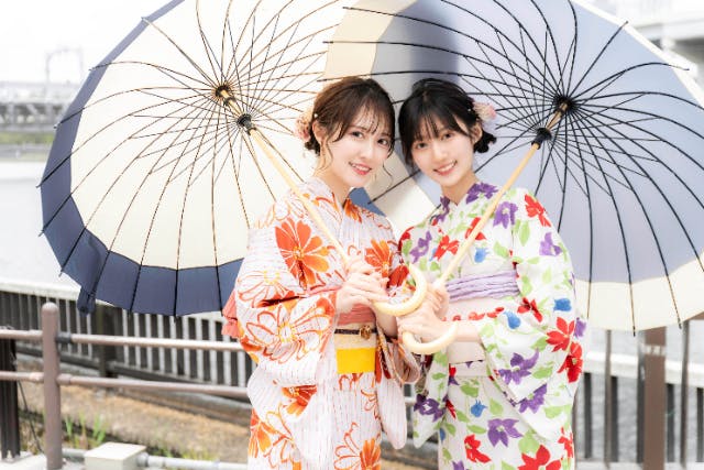 【福岡・天神】超お得！好きなグレードから選べる＆ヘアセット付で4,950円！最大5,500円分お得な女性限定浴衣学割プラン☆