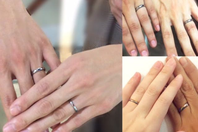 生涯の思い出になるチタン結婚指輪を世界に2つだけの手作りで