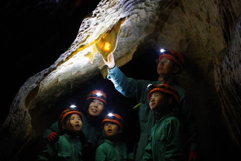 【三重・奥伊勢・洞窟探検】フォトジェニック洞窟体験｜ケイビングBコース（２時間）