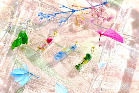 渋谷でハンドメイドメイドアクセサリーを作る体験！映え作品♪当日お持ち帰りOK、アクセス◎