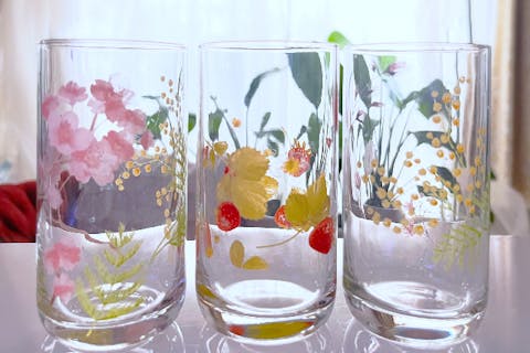 渋谷でポーセラーツ体験！オリジナルデザインでマイグラスを一緒に作ってみませんか？アクセス◎デートにもオススメ♪