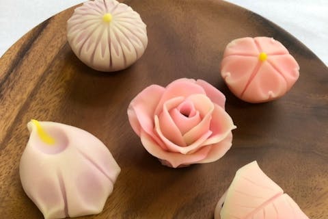 藤沢で練り切り和菓子をつくる体験♪映え作品、お持ち帰りOK、アクセス◎デートにもオススメ