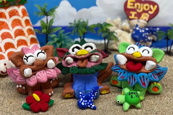 沖縄・名護】シーサー作って色付けの3時間フルコース（団体割