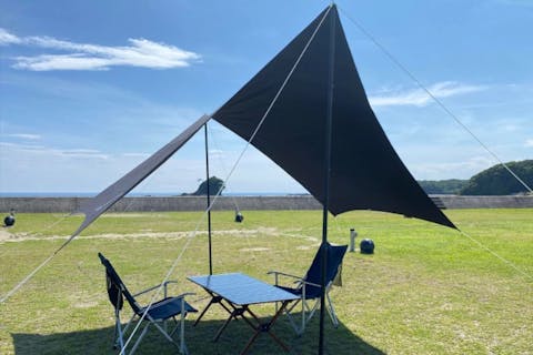 【三重・志摩・手ぶらデイキャンプ】あづり浜での海遊びとデイキャンプを楽しもう！