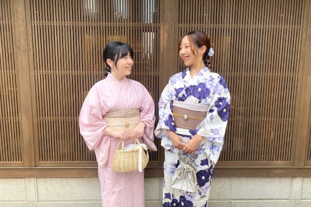 【金沢 浴衣レンタル】ひがし茶屋街まで徒歩1分!女子旅におすすめ