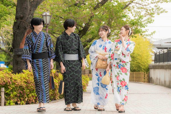 立川・浴衣レンタル】花火大会は浴衣レンタルで！9周年限定浴衣