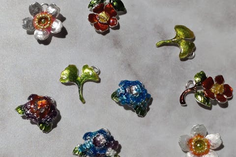 【純銀コース】七宝焼き体験