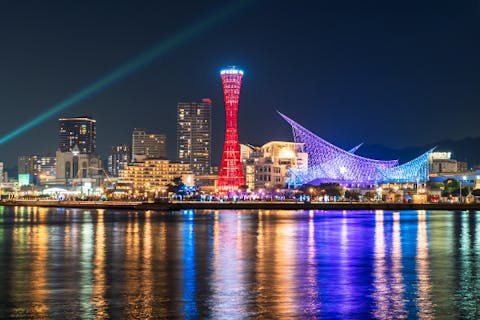 【大阪港→神戸港】ルミナス神戸2　夢洲ベイクルーズ　ルートB（大阪天保山又は大阪港中央突堤→神戸中突堤）