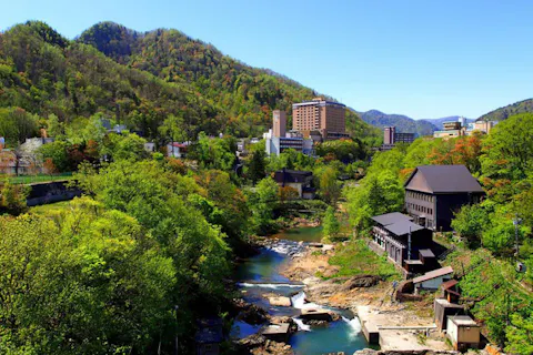 札幌発着 北海道神宮、定山渓温泉、場外市場を巡る札幌市内１日ツアー！