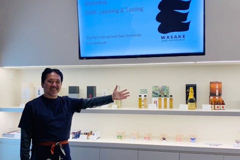 【東京・浅草・日本酒体験】唎酒師から学ぶ日本酒ワークショップと10種類の試飲