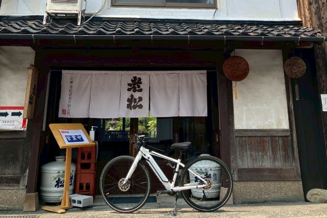 e-bikeツアーお酒のふるさと神話の地をめざす、自然豊かな宍粟サイクリングと酒蔵で味わう健康発酵ランチ