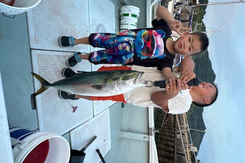 【山口・周防大島・船釣り】船長がご案内！夏の思い出に残る体験をご提供！（夕方便）