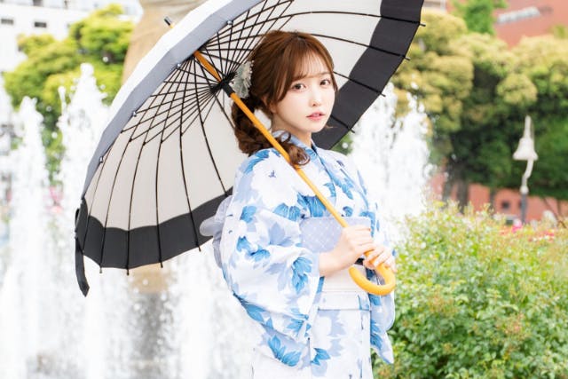 【大阪・なんば・浴衣レンタル】ヘアセット付き！イベントや夏祭りにも！浴衣一式レンタル＆着付けプラン！