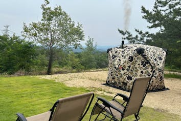 静寂サウナ】1日3組限定｜森の中の貸切テントサウナ体験｜アソビュー！