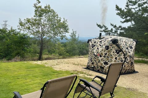 【静寂サウナ】1日3組限定｜森の中の貸切テントサウナ体験