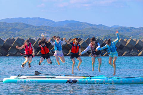 【三重・志摩・SUP】超巨大サップ体験！大きさはなんと通常サップの約3倍！