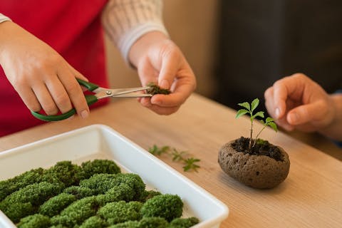 [愛知県豊川・苔テラリウム]   透明な森を手のひらに-苔テラリウムづくり体験　3〜4種類苔で制作1個　「当日予約も受付中」