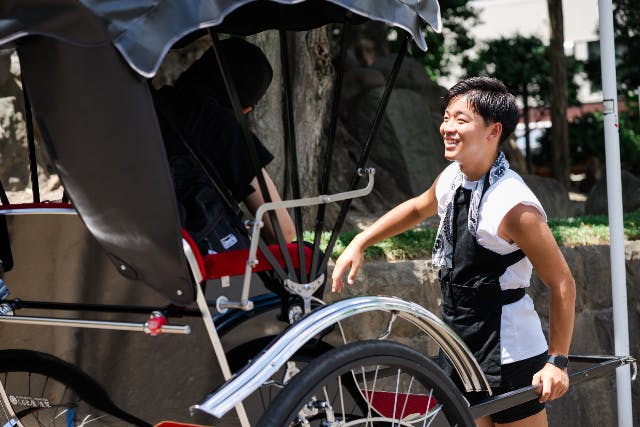 【45分】 浅草人力車の決定版！プロが魅せる粋な街めぐり【夏限定！地域最安値】
