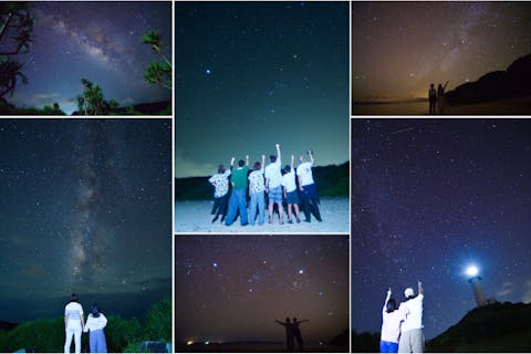 【沖縄・石垣島・星空フォト】満天の星と記念撮影ツアー！おすすめ星空スポットへ！女性カメラマンが担当/1組様貸切でのんびり癒されよう/写真・送迎込み