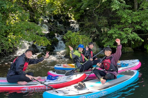 【ニセコSUP体験】清流尻別川で初めてのSUP体験ツアー♪